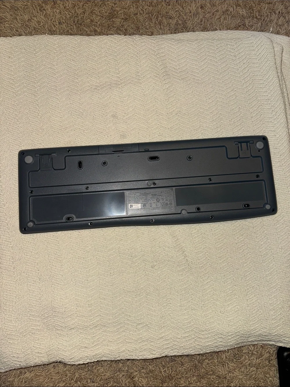 Logitech Black Full-Size Wireless Keyboard with Numeric Keypad